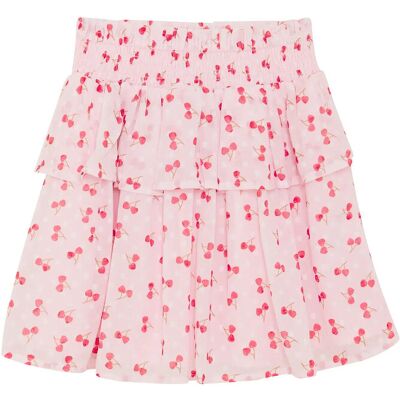 Creamie Skirt Crepe Dobby 116 ROSE PINK 116 Creamie Skirt Crepe Dobby 116 ROSE PINK 116