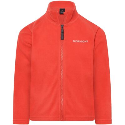 Didriksons Monte Kids' Full-Zip 140 PAPRIKA 140 Didriksons Monte Kids' Full-Zip 140 PAPRIKA 140