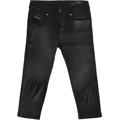 Diesel Mharky-J Trousers 140 DENIM NERO 140 Diesel Mharky-J Trousers 140 DENIM NERO 140