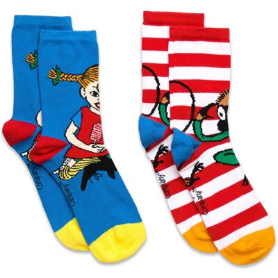 Martinex Pippi Strumpor 2St 23/26 BLUE 23/26 Martinex Pippi Strumpor 2St 23/26 BLUE 23/26