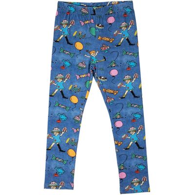 Martinex Fest Pippi Leggings 86 BLUE 86 Martinex Fest Pippi Leggings 86 BLUE 86