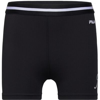 FILA Lunata Graphic Taped Shorts 158-164 BLACK 158-164 FILA Lunata Graphic Taped Shorts 158-164 BLACK 158-164