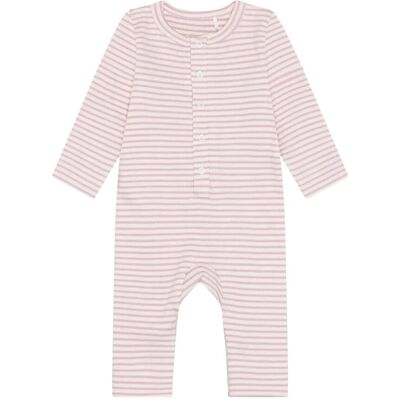 Fixoni Romper Ls Rib 80 BLEACHED MAUVE 80 Fixoni Romper Ls Rib 80 BLEACHED MAUVE 80