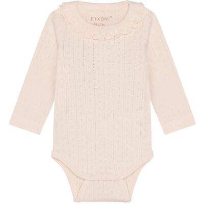 Fixoni Body Ls Pointelle 86 SOFT PINK 86 Fixoni Body Ls Pointelle 86 SOFT PINK 86