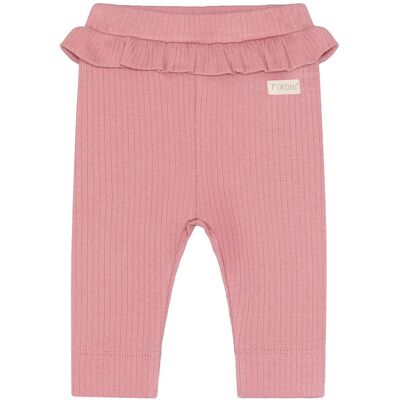 Fixoni Leggings Rib 86 DUSTY ROSE 86 Fixoni Leggings Rib 86 DUSTY ROSE 86
