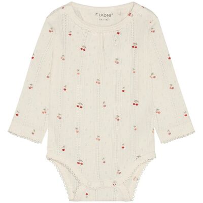 Fixoni Body Ls Pointelle 86 EGGNOG 86 Fixoni Body Ls Pointelle 86 EGGNOG 86