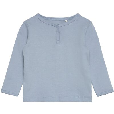 Fixoni Blouse Ls - Solid 62 ASHLEY BLUE 62 Fixoni Blouse Ls - Solid 62 ASHLEY BLUE 62