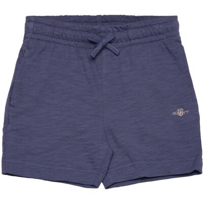 Gant Shield Cotton Slub Shorts 110/116 DUSTY NAVY 110/116 Gant Shield Cotton Slub Shorts 110/116 DUSTY NAVY 110/116