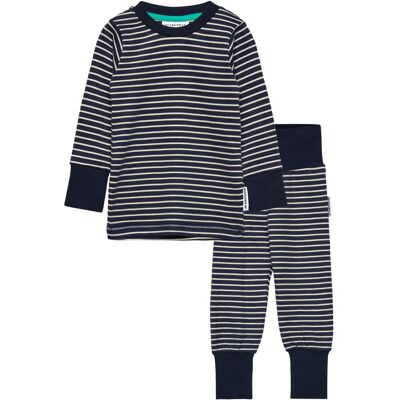 Geggamoja Two Piece Pyjamas 86/92 NAVY 86/92 Geggamoja Two Piece Pyjamas 86/92 NAVY 86/92