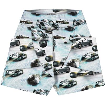 Gugguu Print College Baggy Shorts 98 CARSOCCER 98 Gugguu Print College Baggy Shorts 98 CARSOCCER 98