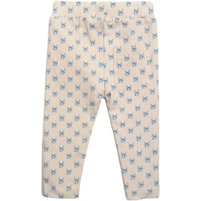 Hanevild Bow Leggings 116 CREAM 116 Hanevild Bow Leggings 116 CREAM 116