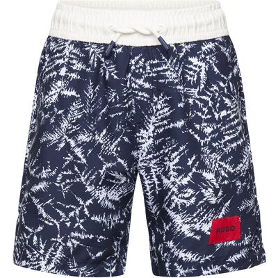 Hugo Kids Swim Shorts 140 BLUE WHITE 140 Hugo Kids Swim Shorts 140 BLUE WHITE 140