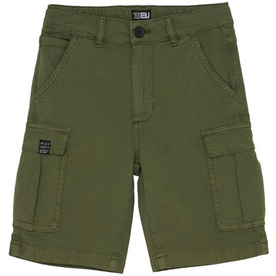 Indian Blue Jeans Cargo Shorts 176 ARMY EARTH 176 Indian Blue Jeans Cargo Shorts 176 ARMY EARTH 176