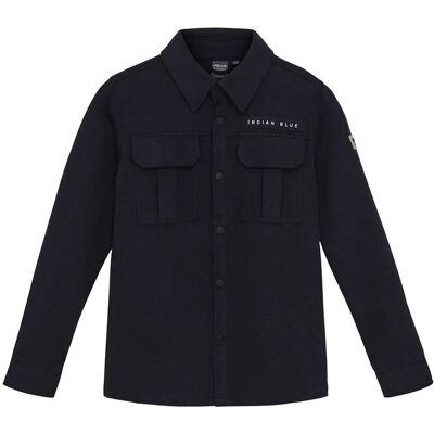 Indian Blue Jeans Shirt Jacket Twill Stretch 116 NIGHT 116 Indian Blue Jeans Shirt Jacket Twill Stretch 116 NIGHT 116