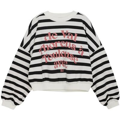 Indian Blue Jeans Sweater Stripe 140 CLOUD 140 Indian Blue Jeans Sweater Stripe 140 CLOUD 140