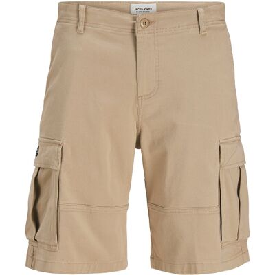 Jack & Jones Jpstcole Jjjonnie Cargo Shorts Jnr 152 CROCKERY 152 Jack & Jones Jpstcole Jjjonnie Cargo Shorts Jnr 152 CROCKERY 152