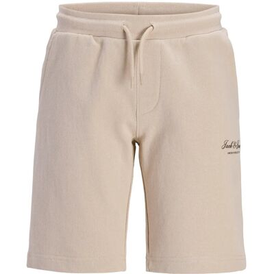 Jack & Jones Jpstgordon Archive Sweat Shorts Mid Jnr 164 MOONBEAM 164 Jack & Jones Jpstgordon Archive Sweat Shorts Mid Jnr 164 MOONBEAM 164