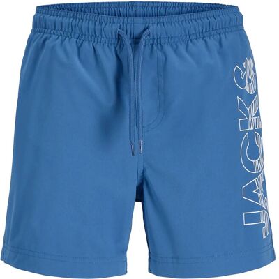 Jack & Jones Jpstmaui Wave Logo Swim Shorts Jnr 164 DELFT 164 Jack & Jones Jpstmaui Wave Logo Swim Shorts Jnr 164 DELFT 164