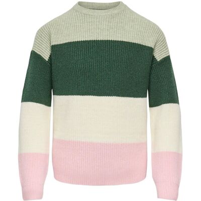 Kids Only Kogsandy L/S Stripe Pullover Knt Noos 158-164 DESERT SAGE 158-164 Kids Only Kogsandy L/S Stripe Pullover Knt Noos 158-164 DESERT SAGE 158-164