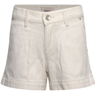 Kids Only Kogcomet Wide Dnm Ecru Shorts Pim 116 ECRU 116 Kids Only Kogcomet Wide Dnm Ecru Shorts Pim 116 ECRU 116
