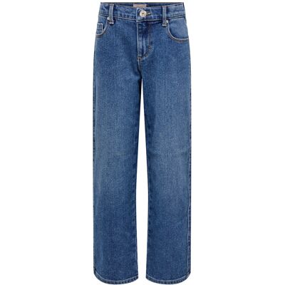 Kids Only Kogblair Wide Dnm Jeans Pim 146 MEDIUM BLUE DENIM 146 Kids Only Kogblair Wide Dnm Jeans Pim 146 MEDIUM BLUE DENIM 146
