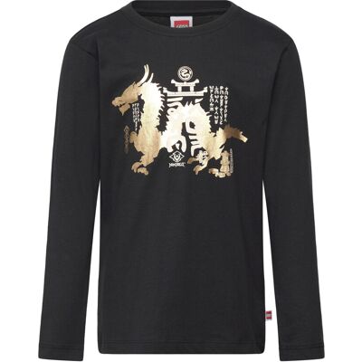 Lego Lwtaj 220 - T-Shirt L/S 104 BLACK 104 Lego Lwtaj 220 - T-Shirt L/S 104 BLACK 104