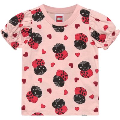 Lego Duplo® T-Shirt S/S - Lwtulip 201 92 ROSE WITH AOP 92 Lego Duplo® T-Shirt S/S - Lwtulip 201 92 ROSE WITH AOP 92