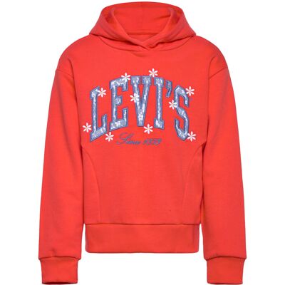Levi's ® Graphic Logo Oversized Hoodie 128 HOT CORAL 128 Levi's ® Graphic Logo Oversized Hoodie 128 HOT CORAL 128