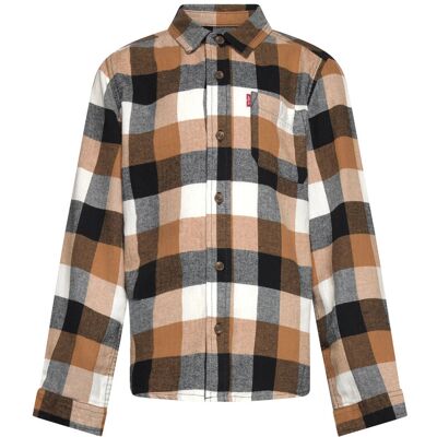 Levi's ® Buffalo Checkered Flanner Shirt 164 JET BLACK 164 Levi's ® Buffalo Checkered Flanner Shirt 164 JET BLACK 164