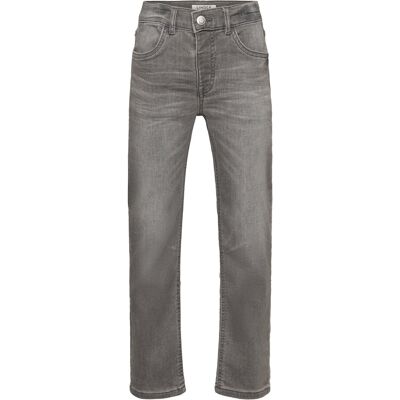 Lindex Staffan Straight Leg Jeans I Denimtrik㥠92 GREY 92 Lindex Staffan Straight Leg Jeans I Denimtrik㥠92 GREY 92