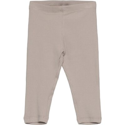Lindex Leggings Basic Rib 68 LIGHT GREY 68 Lindex Leggings Basic Rib 68 LIGHT GREY 68