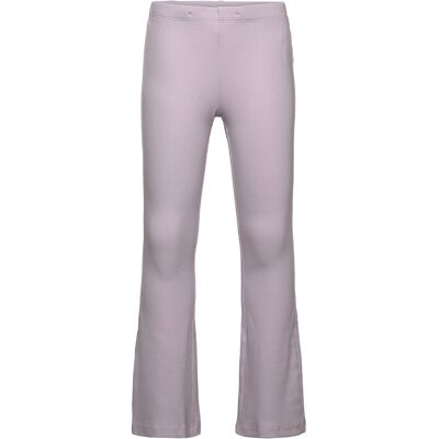 Lindex Leggings Flare 2X2 Rib 92 LIGHT DUSTY LILAC 92 Lindex Leggings Flare 2X2 Rib 92 LIGHT DUSTY LILAC 92