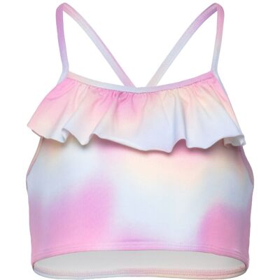 Lindex Bikini Top With Frill Aop 98/104 LIGHT PINK 98/104 Lindex Bikini Top With Frill Aop 98/104 LIGHT PINK 98/104
