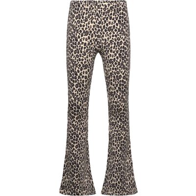 Lindex Leggings Flare Leo Aop 92 LIGHT BEIGE 92 Lindex Leggings Flare Leo Aop 92 LIGHT BEIGE 92