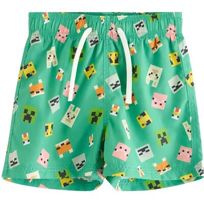 Lindex Minecraft Swim Shorts 86/92 GREEN 86/92 Lindex Minecraft Swim Shorts 86/92 GREEN 86/92