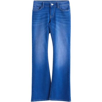 Lindex Freja Flared Leg Jeans 152 BRIGHT BLUE 152 Lindex Freja Flared Leg Jeans 152 BRIGHT BLUE 152