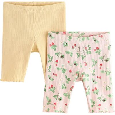 Lindex Ribbed Cycling Shorts 110 LIGHT PINK 110 Lindex Ribbed Cycling Shorts 110 LIGHT PINK 110