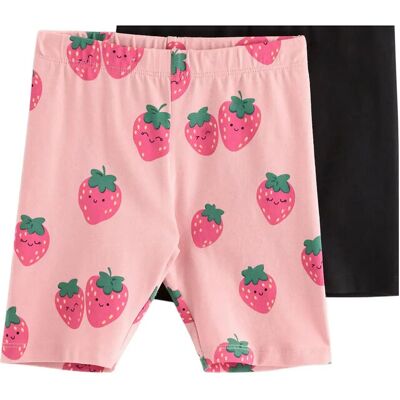 Lindex 2-Pack Cycling Shorts 134 LIGHT PINK 134 Lindex 2-Pack Cycling Shorts 134 LIGHT PINK 134