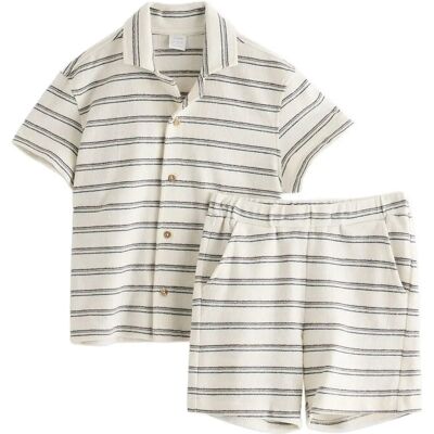 Lindex Set - Shirt And Shorts 98/104 LIGHT BEIGE 98/104 Lindex Set - Shirt And Shorts 98/104 LIGHT BEIGE 98/104