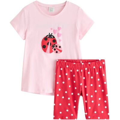 Lindex Set - Top And Cycling Shorts 98 LIGHT PINK 98 Lindex Set - Top And Cycling Shorts 98 LIGHT PINK 98