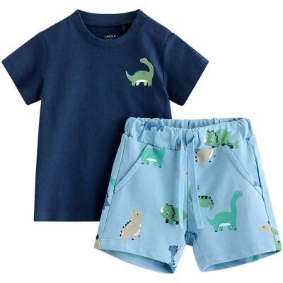 Lindex Set With Top And Shorts 98 LIGHT BLUE 98 Lindex Set With Top And Shorts 98 LIGHT BLUE 98