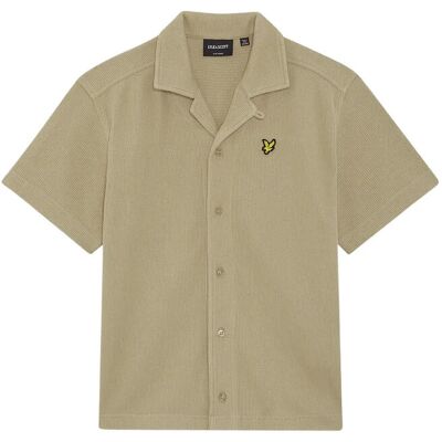 Scott Ss Waffle Shirt 140-146 X37 DARK SAND 140-146 Scott Ss Waffle Shirt 140-146 X37 DARK SAND 140-146