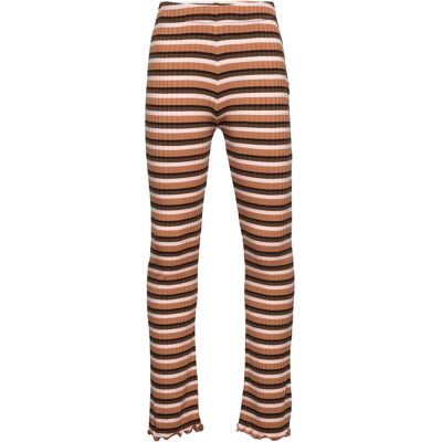 Mads Nørgaard 5X5 Stripe Lala Leggings 164 5X5 STRIPE PECAN BROWN 164 Mads Nørgaard 5X5 Stripe Lala Leggings 164 5X5 STRIPE PECAN BROWN 164