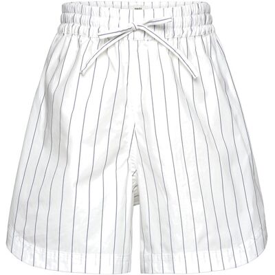 Mads Nørgaard Crisp Poplin Pio Shorts 104 PINSTRIPE/PARISIAN NIGHT 104 Mads Nørgaard Crisp Poplin Pio Shorts 104 PINSTRIPE/PARISIAN NIGHT 104