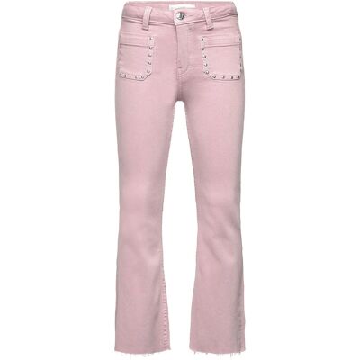 Mango Flared Jeans With Studs 13-14 LT-PASTEL PURPLE 13-14 Mango Flared Jeans With Studs 13-14 LT-PASTEL PURPLE 13-14