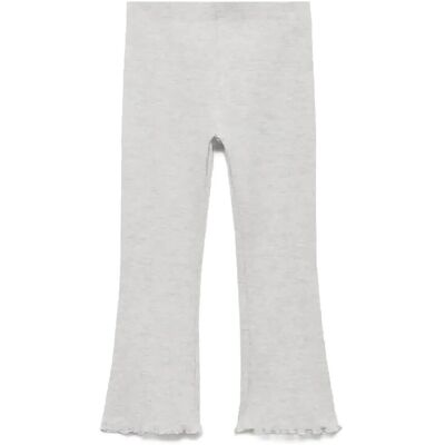 Mango Ribbed Flared Leggings 2-3 MEDIUM GREY 2-3 Mango Ribbed Flared Leggings 2-3 MEDIUM GREY 2-3