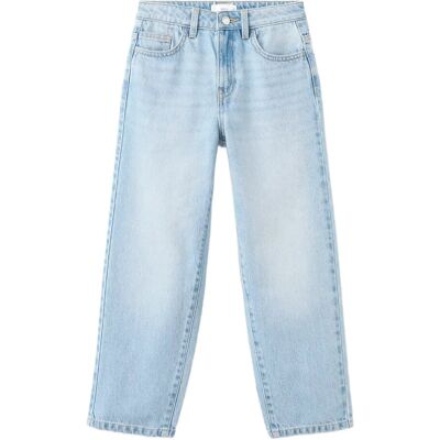 Mango Mid-Rise Straight Jeans 116 OPEN BLUE 116 Mango Mid-Rise Straight Jeans 116 OPEN BLUE 116