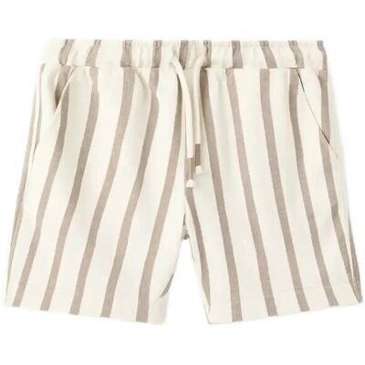 Mango Striped Cotton Bermuda Shorts 18-24M MEDIUM BROWN 18-24M Mango Striped Cotton Bermuda Shorts 18-24M MEDIUM BROWN 18-24M