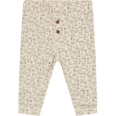 Minymo Pants Aop Rib 56 WHITE SWAN 56 Minymo Pants Aop Rib 56 WHITE SWAN 56