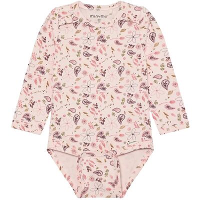 Minymo Body Ls Aop 74 MAUVE CHALK 74 Minymo Body Ls Aop 74 MAUVE CHALK 74